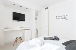 Postelja oz. postelje v sobi nastanitve Hotel Borgo Pantano