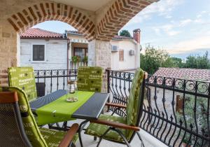 Balkón nebo terasa v ubytování Apartments P&B