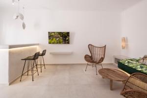 Posedenie v ubytovaní Art Hotel Santorini