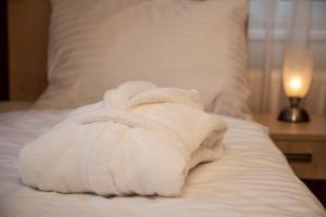 Postel nebo postele na pokoji v ubytování Hotel Terra