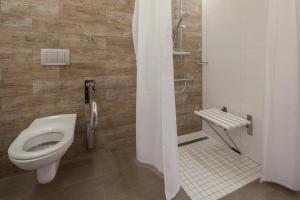 Koupelna v ubytování Hotel Terra