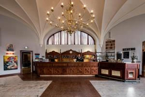 Lobby alebo recepcia v ubytovaní First Hotel Christian IV