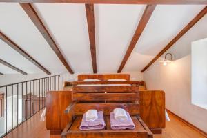 Posezení v ubytování Hilltop Apartment Vidovici