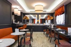 Restoran või mõni muu söögikoht majutusasutuses Hotel Rapallo