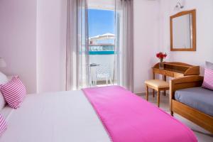 Letto o letti in una camera di Santellini Hotel