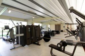 Fitness centrum a/nebo fitness zařízení v ubytování Augustus Hotel & Resort