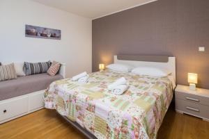 Posteľ alebo postele v izbe v ubytovaní Villa Sofia