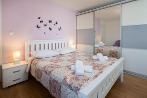 Posteľ alebo postele v izbe v ubytovaní Villa Sofia