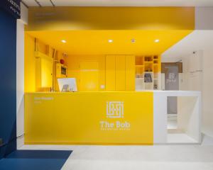 Vstupní hala nebo recepce v ubytování BoB Hostel บ็อบโฮสเทล