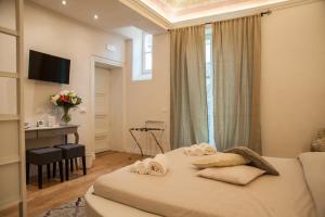 TV a/nebo společenská místnost v ubytování Petrosino