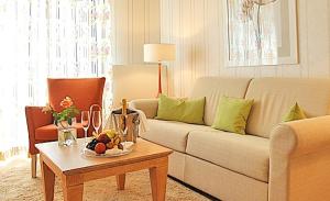 Istumisnurk majutusasutuses Hotel Fürst Jaromar