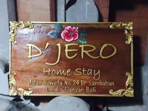 D'JERO HomeStay的证书、奖牌、标识或其他文件