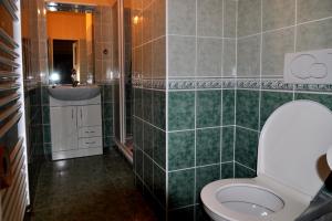 Koupelna v ubytování Hotel Poprad