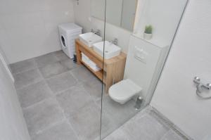 Kúpeľňa v ubytovaní Besker Apartment