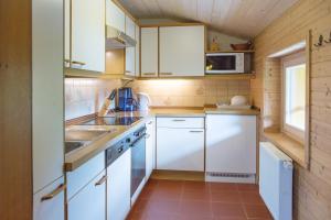 Kuchnia lub aneks kuchenny w obiekcie Haus Dachstein