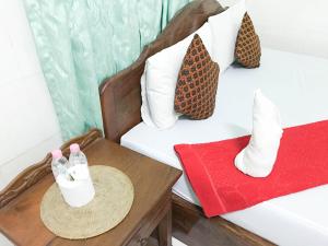 Cama o camas de una habitación en Ta Som Guesthouse & Tour Services