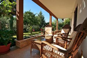 Ein Balkon oder eine Terrasse in der Unterkunft Apartment Kazalac Green Oasis