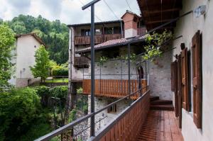 Balkón nebo terasa v ubytování La Tana del Tasso Rooms&Breakfast
