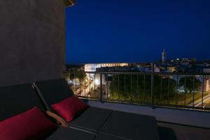 Balkón nebo terasa v ubytování Ancora Center Apartment