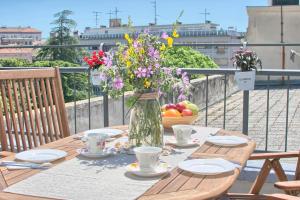 Balkón nebo terasa v ubytování Ancora Center Apartment
