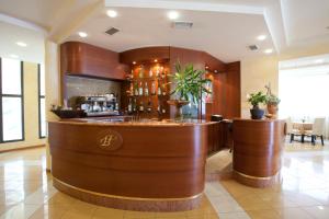 Lobby o reception area sa Hotel Palm Beach B&B SEA VIEW