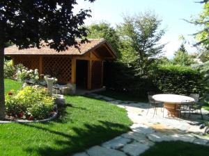 A garden outside Agritur Cristina