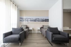 Et opholdsområde på Residencia Universitaria Resa Campus del Mar