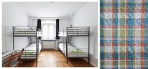 Posteľ alebo postele v izbe v ubytovaní Opera Hostel