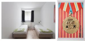 Posteľ alebo postele v izbe v ubytovaní Opera Hostel