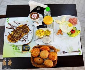 酒店内部或周边提供的食物