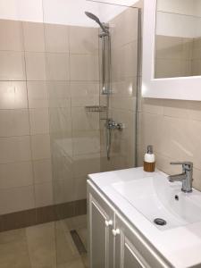 Et badeværelse på Turnului Apartment Central Sibiu + 18 billeder