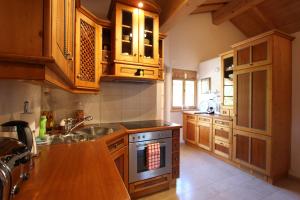 Köök või kööginurk majutusasutuses Chalet Du Mont
