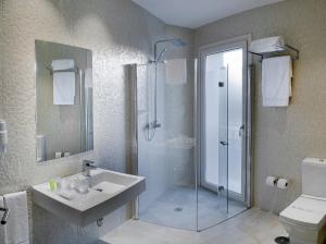 Koupelna v ubytování Hotel Atlántico