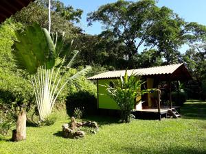 Zahrada ubytování Casita Rio Indio