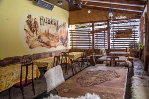 Istumisnurk majutusasutuses Hotel Centrum Harrachov
