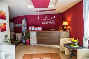 Istumisnurk majutusasutuses Hotel Centrum Harrachov