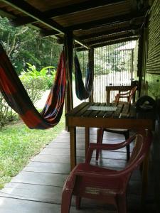 Zahrada ubytování Casita Rio Indio