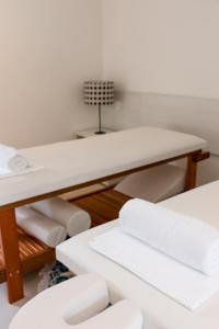 Cama ou camas em um quarto em Hotel Maui Maresias