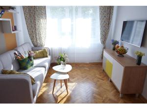 Posedenie v ubytovaní Nowolipie Warsaw Apartment