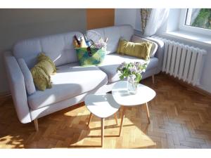 Posedenie v ubytovaní Nowolipie Warsaw Apartment