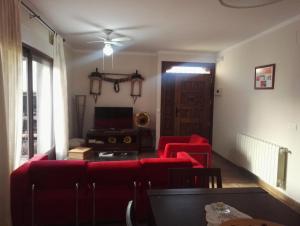 Khu vực ghế ngồi tại La Casa de Gonzala