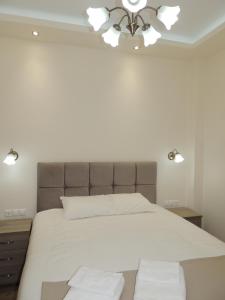 Posteľ alebo postele v izbe v ubytovaní Apartment near Acropolis