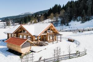 Ferienwohnungen Schwabhof during the winter