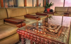 Istumisnurk majutusasutuses Hotel Kamal