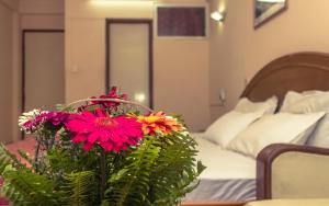 Voodi või voodid majutusasutuse Hotel Kamal toas