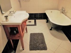 Koupelna v ubytování B&B De Ark