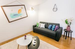 Posezení v ubytování Boutique Hotel Kredo