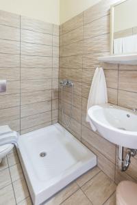 Um banheiro em Pension Sotiria