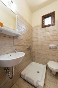 Um banheiro em Pension Sotiria