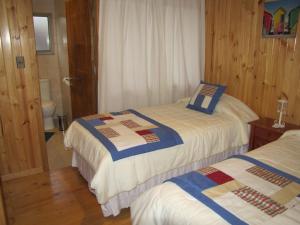 Postel nebo postele na pokoji v ubytování Valle Paraiso